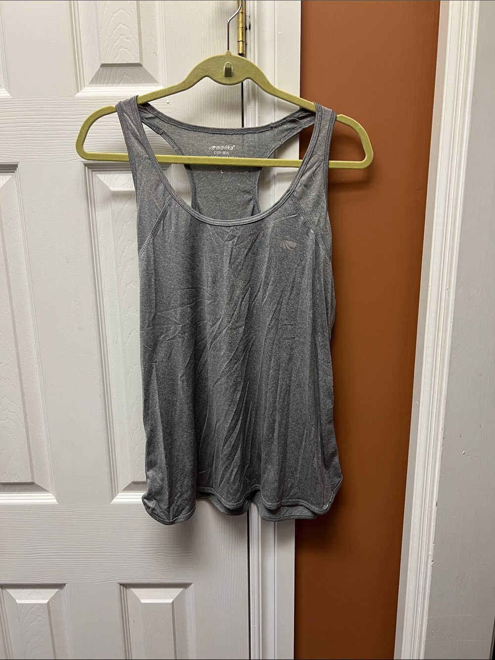 Marika Gray Racerback Performance Tank